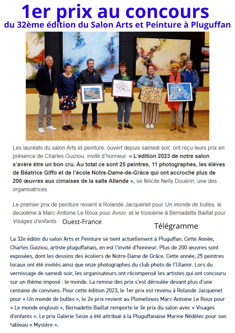 Télégramme 1er prix Pluguffan)